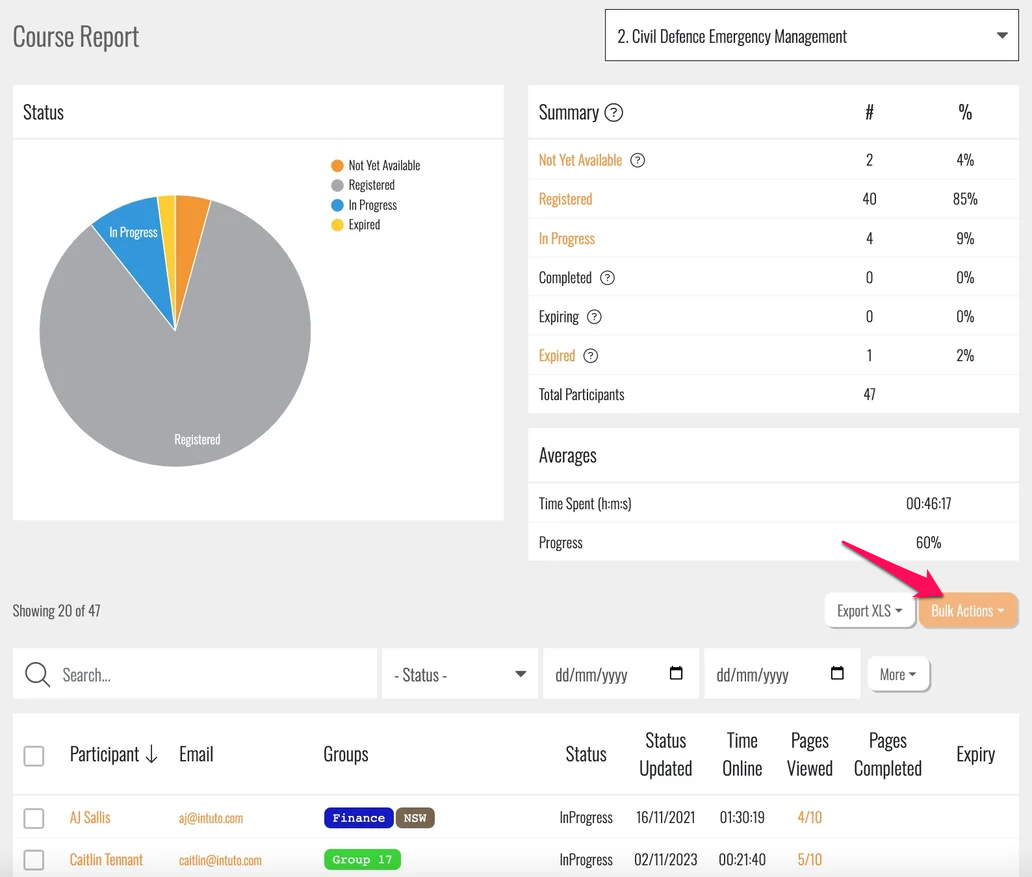 February Release - Course Reports Update